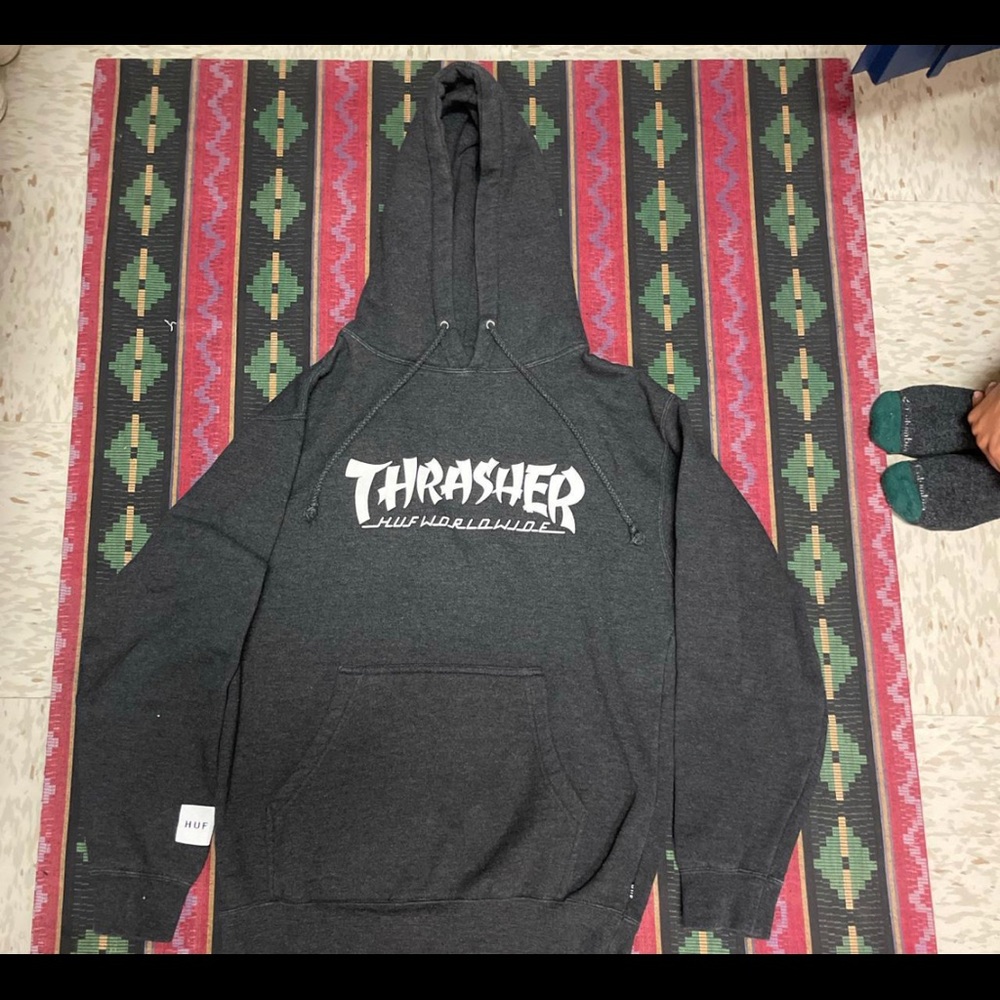 thrasher huf hoodie